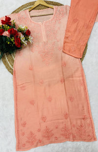 Ghaspatti Handwork Muslin combo Namrata Special - chikankariofficial