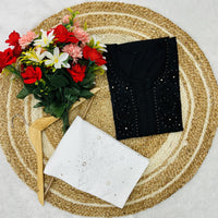 Ghaspatti Muqaish work chikankari kurti - chikankariofficial