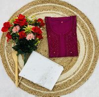 GhassPatti Muqaish kurti - chikankariofficial