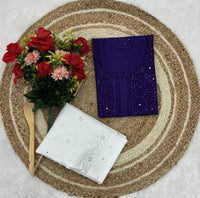 GhassPatti Muqaish kurti - chikankariofficial