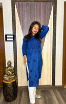 GhassPatti Muqaish kurti - chikankariofficial