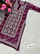 Gotapatti 3pc Set Heavy panel Edition ( With inner ) - chikankariofficial