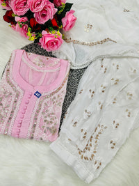 Gotapatti 3pc Set Heavy panel Edition ( With inner ) - chikankariofficial