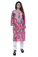 Gulafsha Allover Bali Work Floral Kurta - chikankariofficial