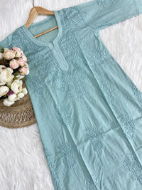 Handcrafted Heavy boota Chikan Combo - chikankariofficial