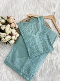 Handcrafted Heavy boota Chikan Combo - chikankariofficial