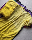 Handcrafted Rayon Ombre Set with plazo Combo✨ - chikankariofficial