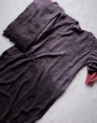 Handcrafted Rayon Ombre Set with plazo Combo✨ - chikankariofficial