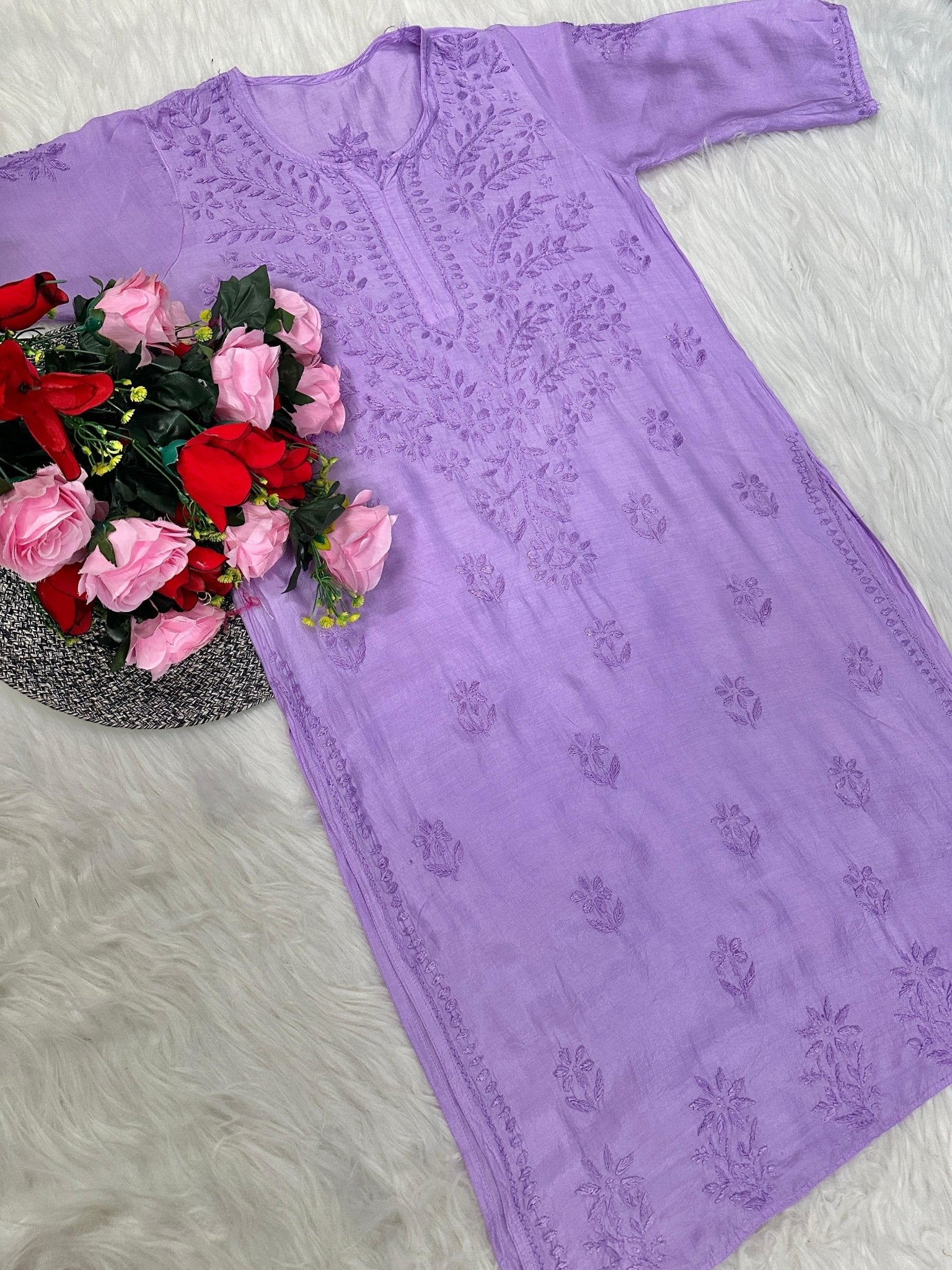 Handwork Muslin ChiKan Upgraded Edition Combo - chikankariofficial