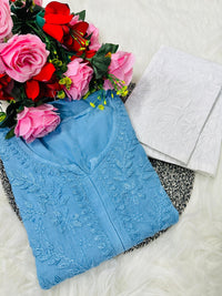 Handwork Muslin ChiKan Upgraded Edition Combo - chikankariofficial