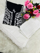 Handwork Pure Modal chikan kurti - chikankariofficial