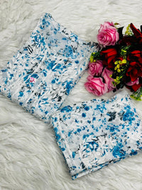 Handwork Pure Mul cotton Floral Printed Combo - chikankariofficial