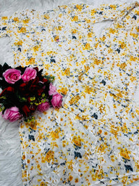 Handwork Pure Mul cotton Floral Printed Combo - chikankariofficial