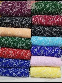 Handwork Tepchi Exclusive Saree From Lucknow With Blouse - chikankariofficial