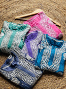 Handworked Muslin Boota luxurious Kurti - chikankariofficial