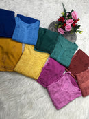 Heavy Chikankari Handwork Muslin Ombre combo - chikankariofficial