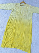 Heavy Daman Buta Dual Shade Modal Dyed kurtis - chikankariofficial