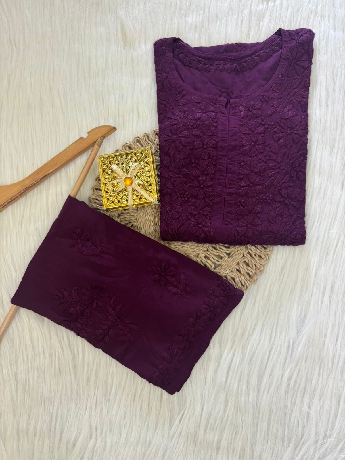 Heavy Daman Modal ( Set Achal Special ) - chikankariofficial