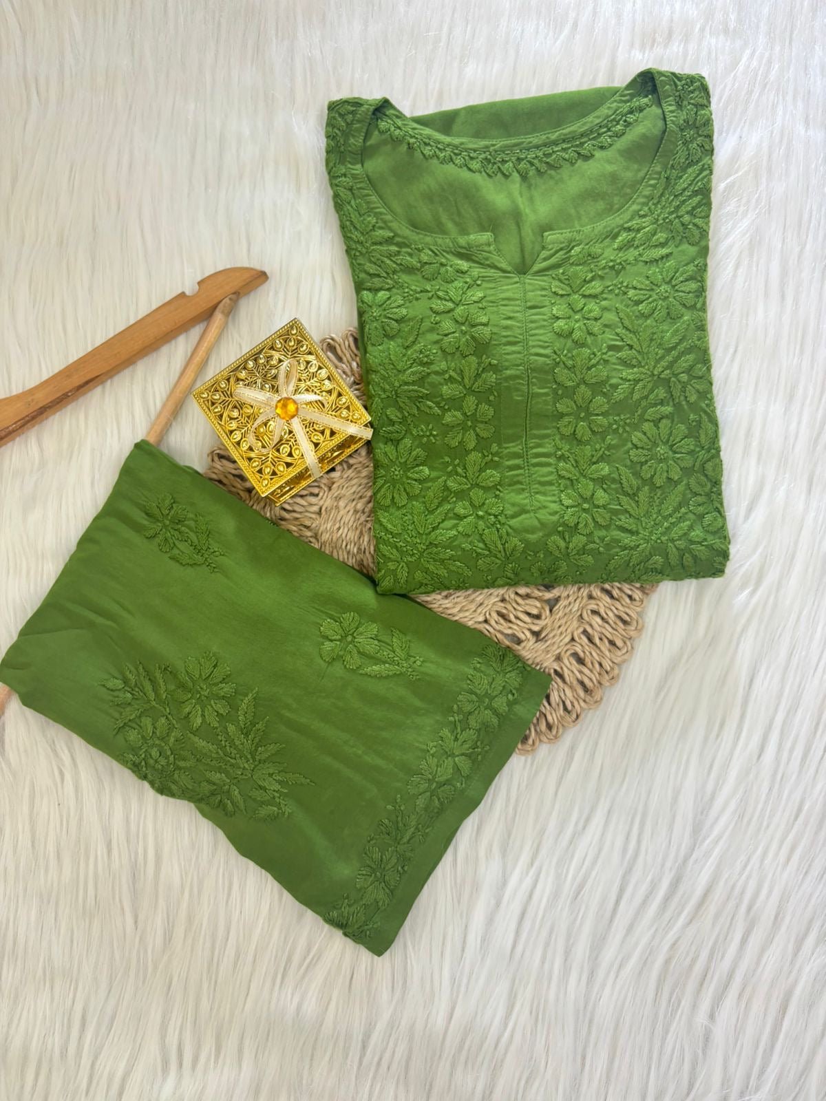 Heavy Daman Modal ( Set Achal Special ) - chikankariofficial