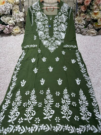 Heavy Modal Cotton Kurta - chikankariofficial