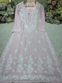 Heavy Modal Cotton Kurta - chikankariofficial