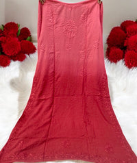 Heavy Ombre Dyed Modal Plazzo Combo - chikankariofficial