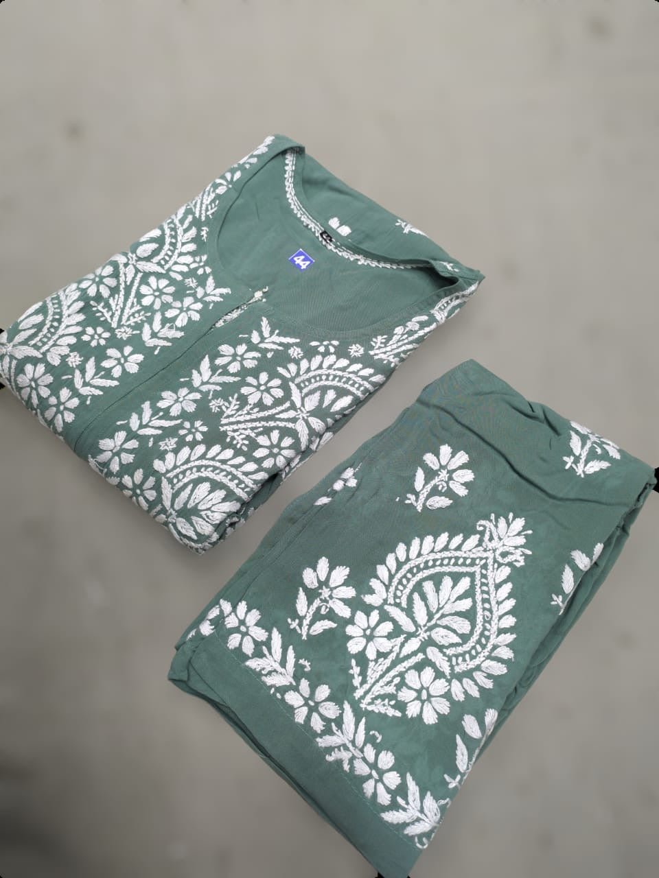 Heavy work Modal Set - chikankariofficial