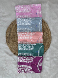 Heavy worked Modal cotton Kurtis - chikankariofficial