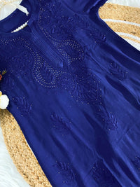 Import Quality Soft Rayon Kurti and Plazzo co ord - chikankariofficial