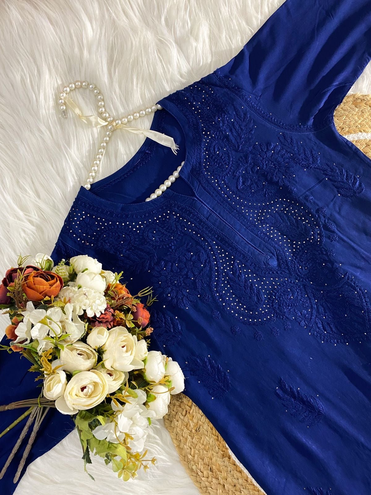 Import Quality Soft Rayon Kurti and Plazzo co ord - chikankariofficial