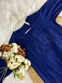Import Quality Soft Rayon Kurti and Plazzo co ord - chikankariofficial