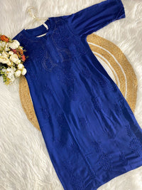 Import Quality Soft Rayon Kurti and Plazzo co ord - chikankariofficial