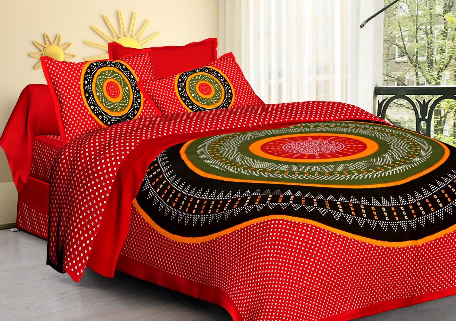 Jaipuri Printed Random Bedsheets