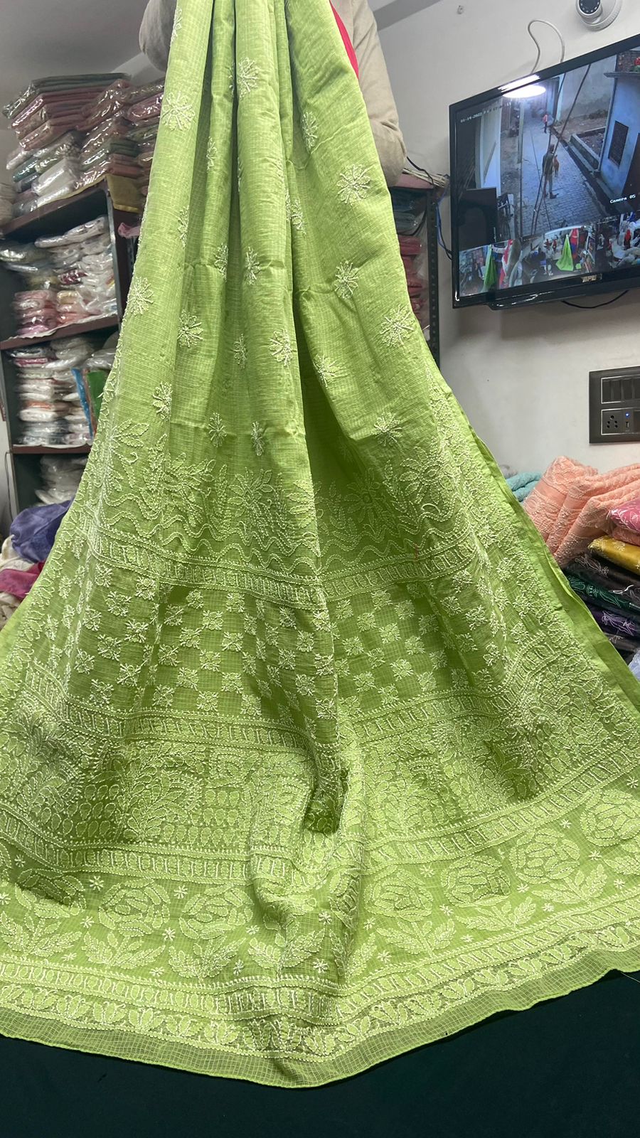 KOTA FABRIC SAREE - chikankariofficial