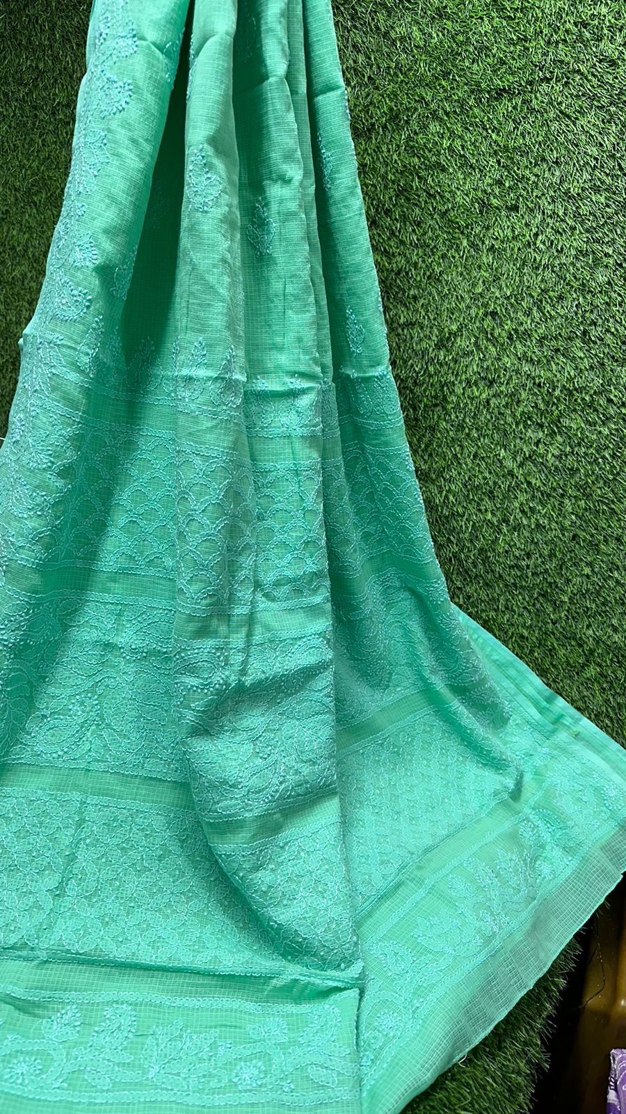 KOTA FABRIC SAREE - chikankariofficial