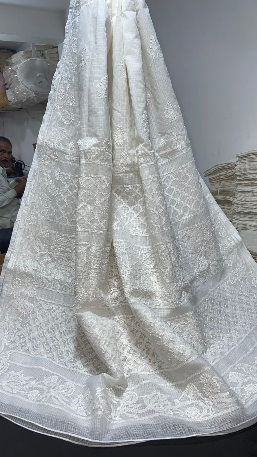 KOTA FABRIC SAREE - chikankariofficial