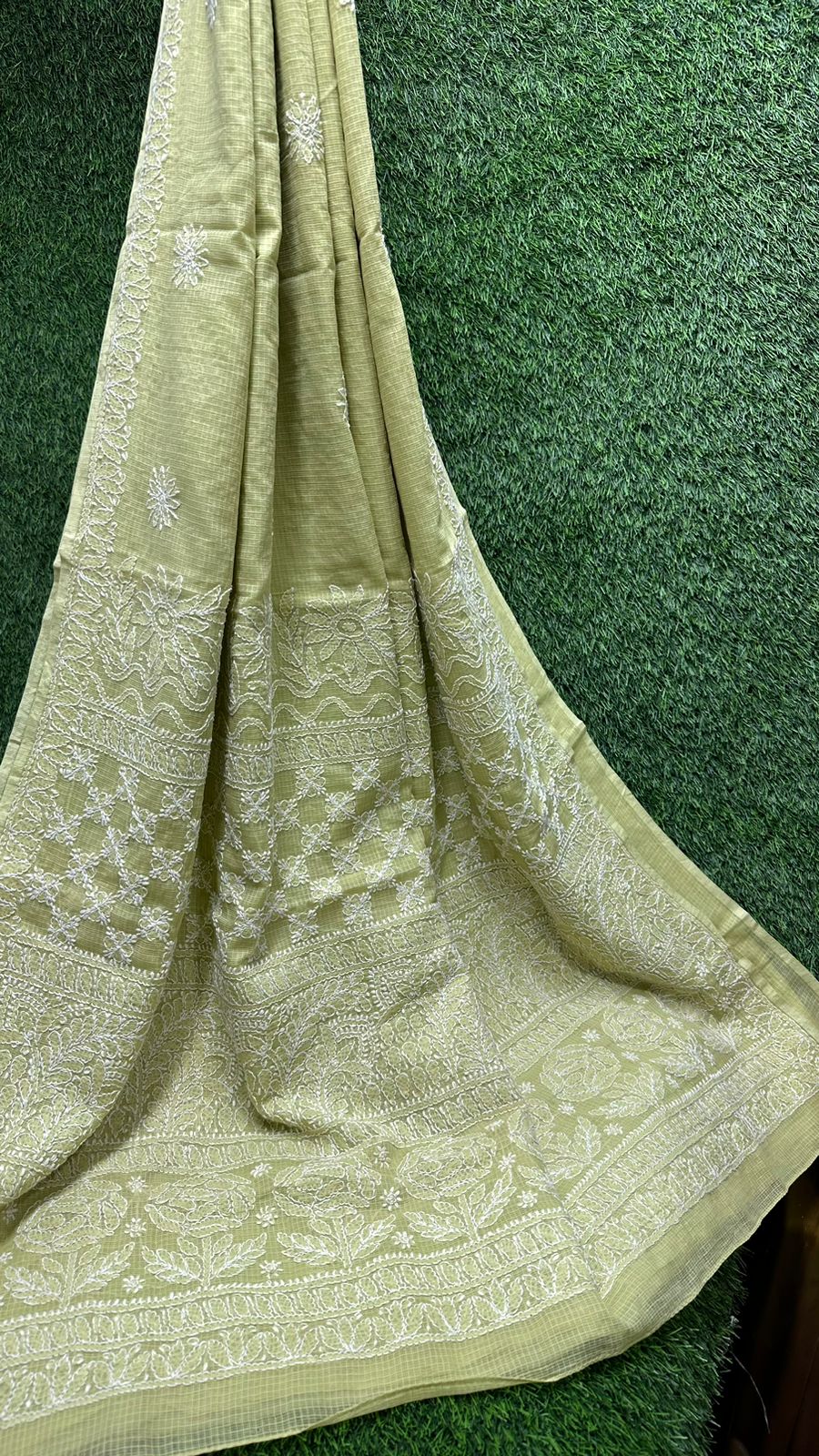 KOTA FABRIC SAREE - chikankariofficial