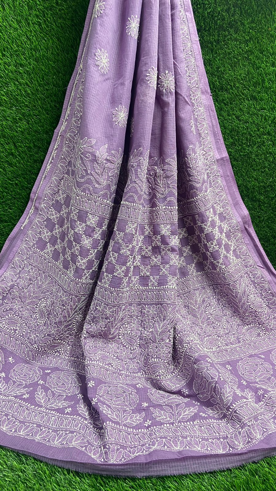 KOTA FABRIC SAREE - chikankariofficial