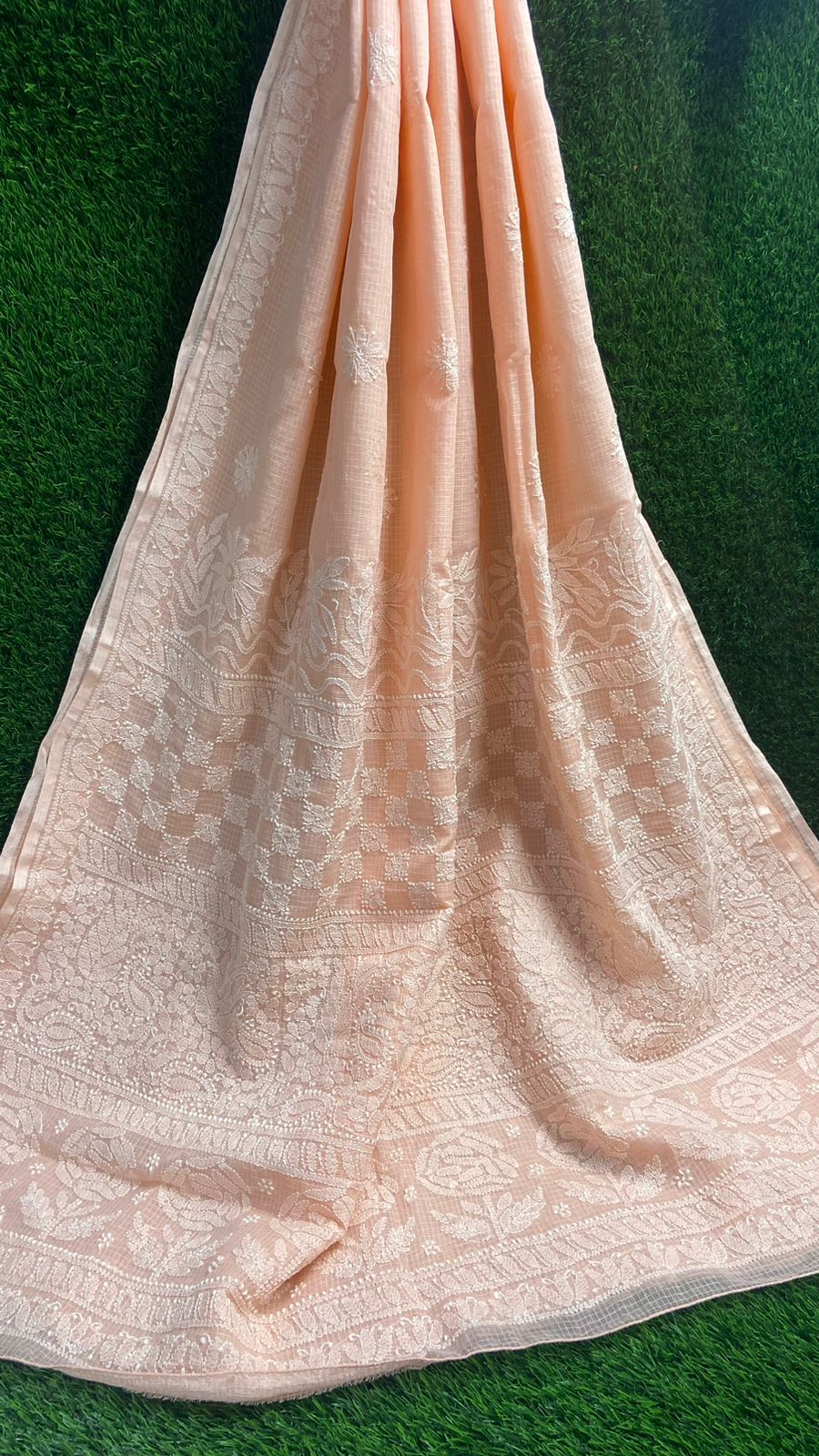 KOTA FABRIC SAREE - chikankariofficial