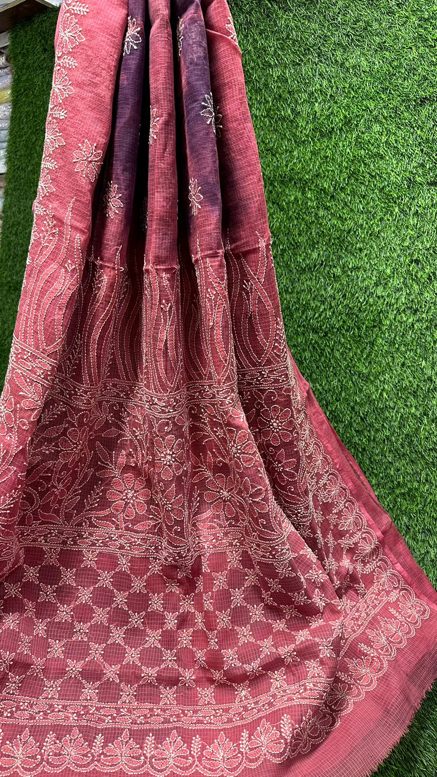 KOTA FABRIC SAREE - chikankariofficial
