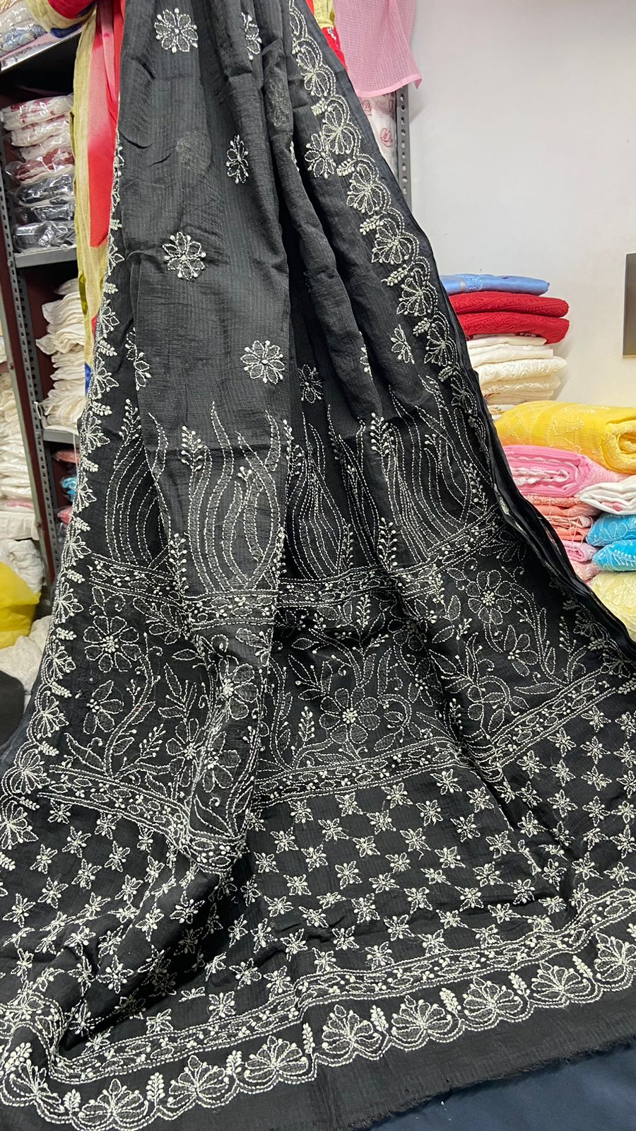 KOTA FABRIC SAREE - chikankariofficial