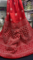 KOTA FABRIC SAREE - chikankariofficial