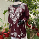 Latest Rayon Short Top - chikankariofficial