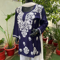 Latest Rayon Short Top - chikankariofficial