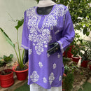 Latest Rayon Short Top - chikankariofficial