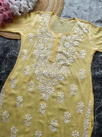 Light Shades Modal cotton kurtis - chikankariofficial