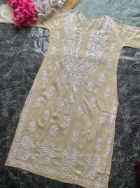 Light Shades Modal cotton kurtis - chikankariofficial