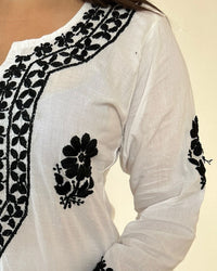 Light weight Butter soft Chikankari kurti - chikankariofficial