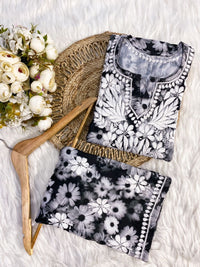 Limited Rayon co ord set - chikankariofficial