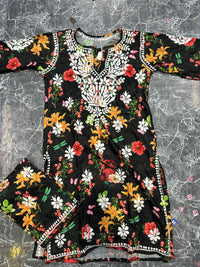 Limited Rayon co ord set - chikankariofficial